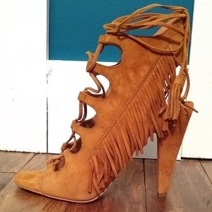NIB Sigerson Morrison Marita Fringe Sandal